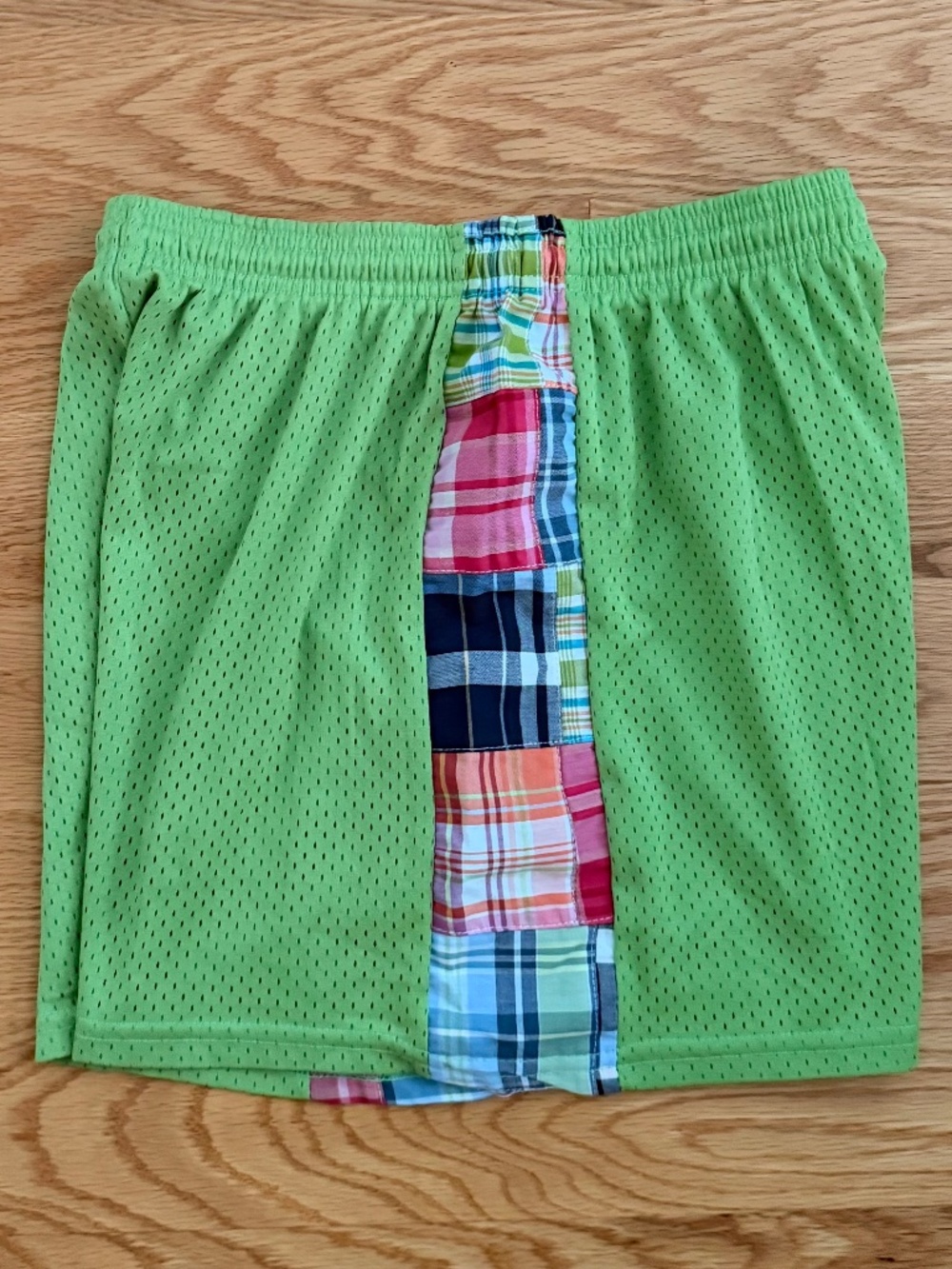 FIT 2 WIN NWOT Madras Mesh 4.5" Shorts (M)